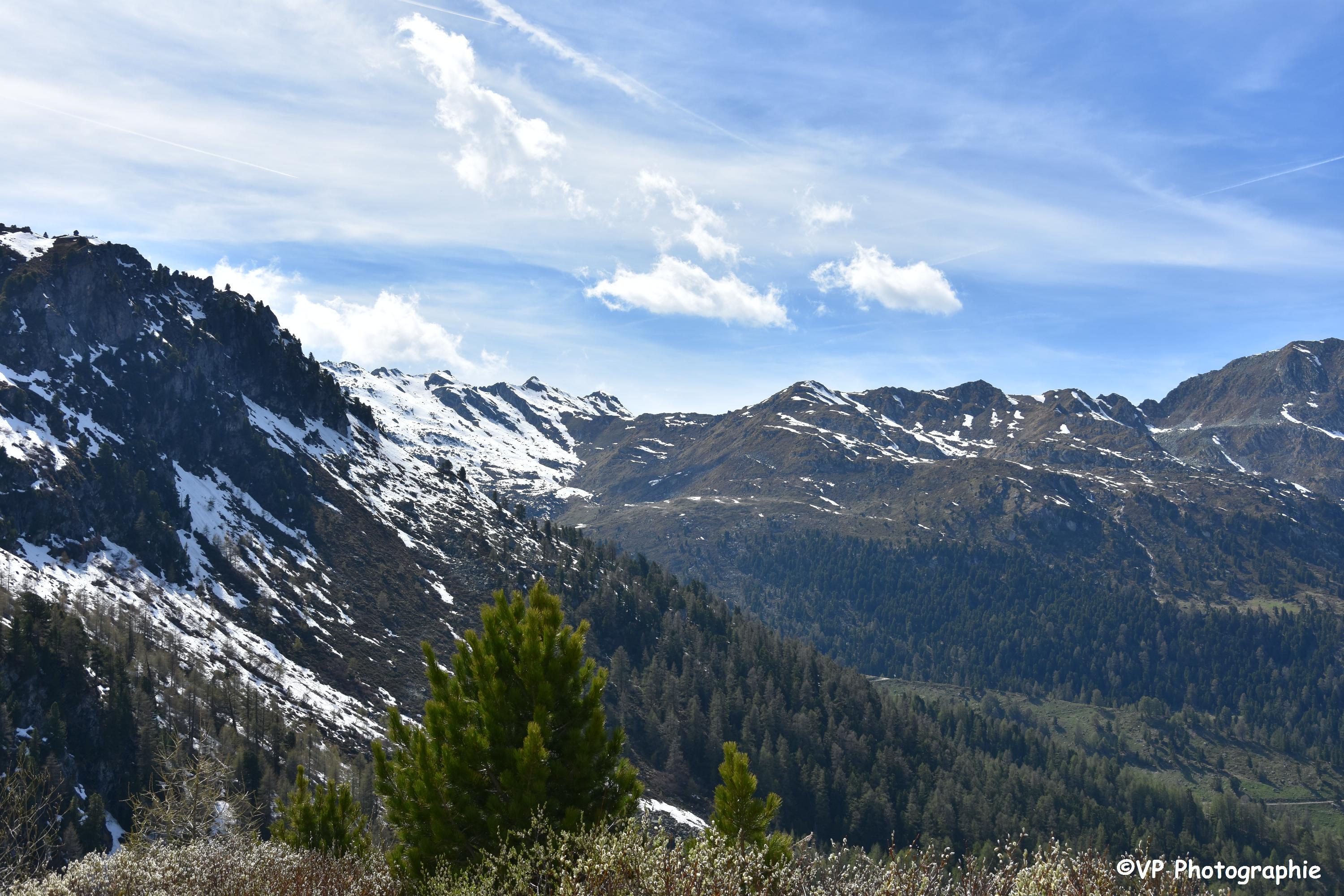 Photo prise au barrage de Cleuson