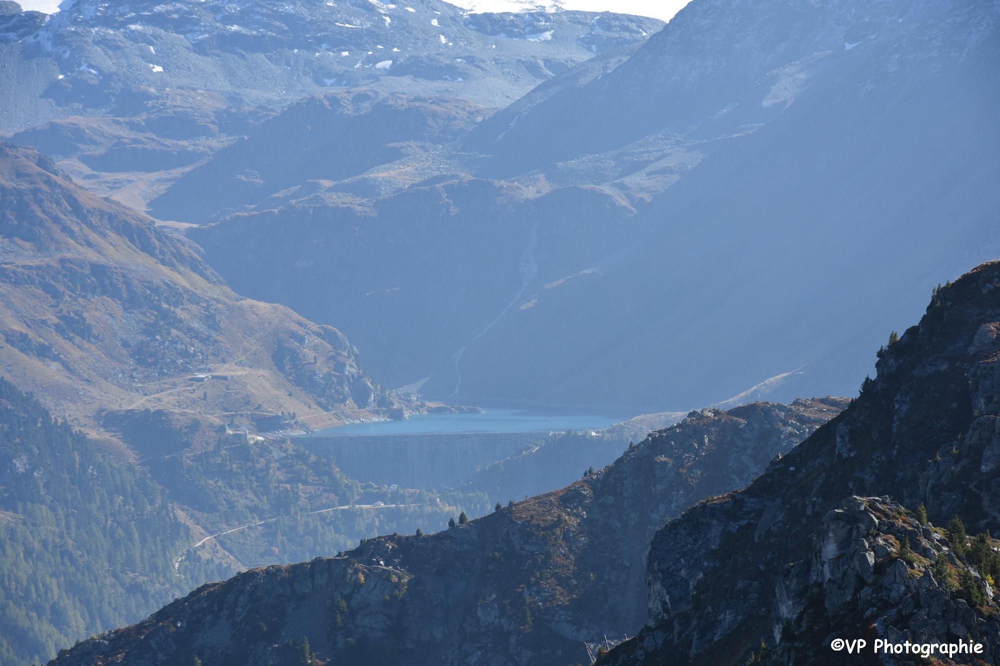 Photo prise depuis la Dent de Nendaz