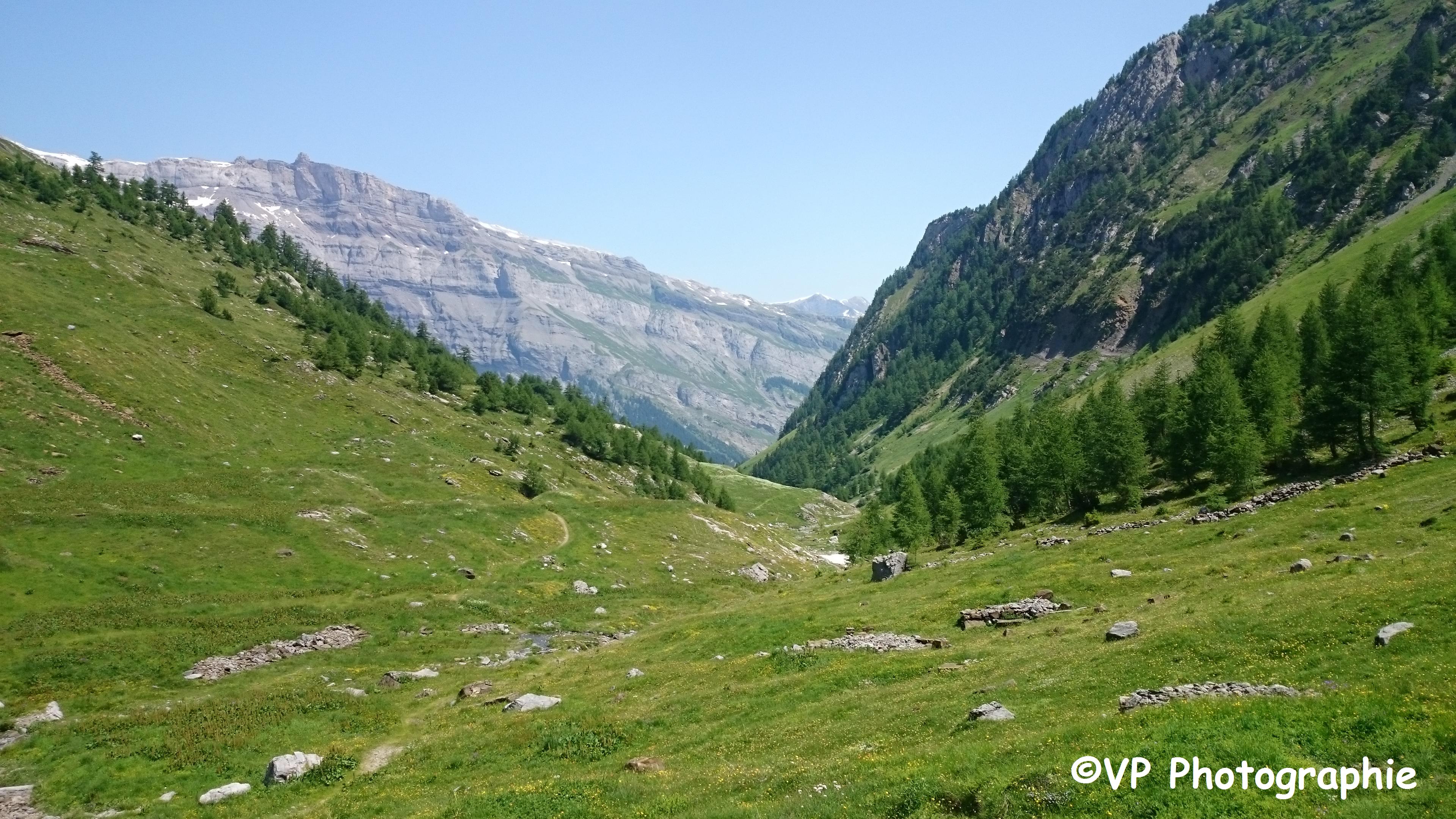 Photo prise depuis Derborence