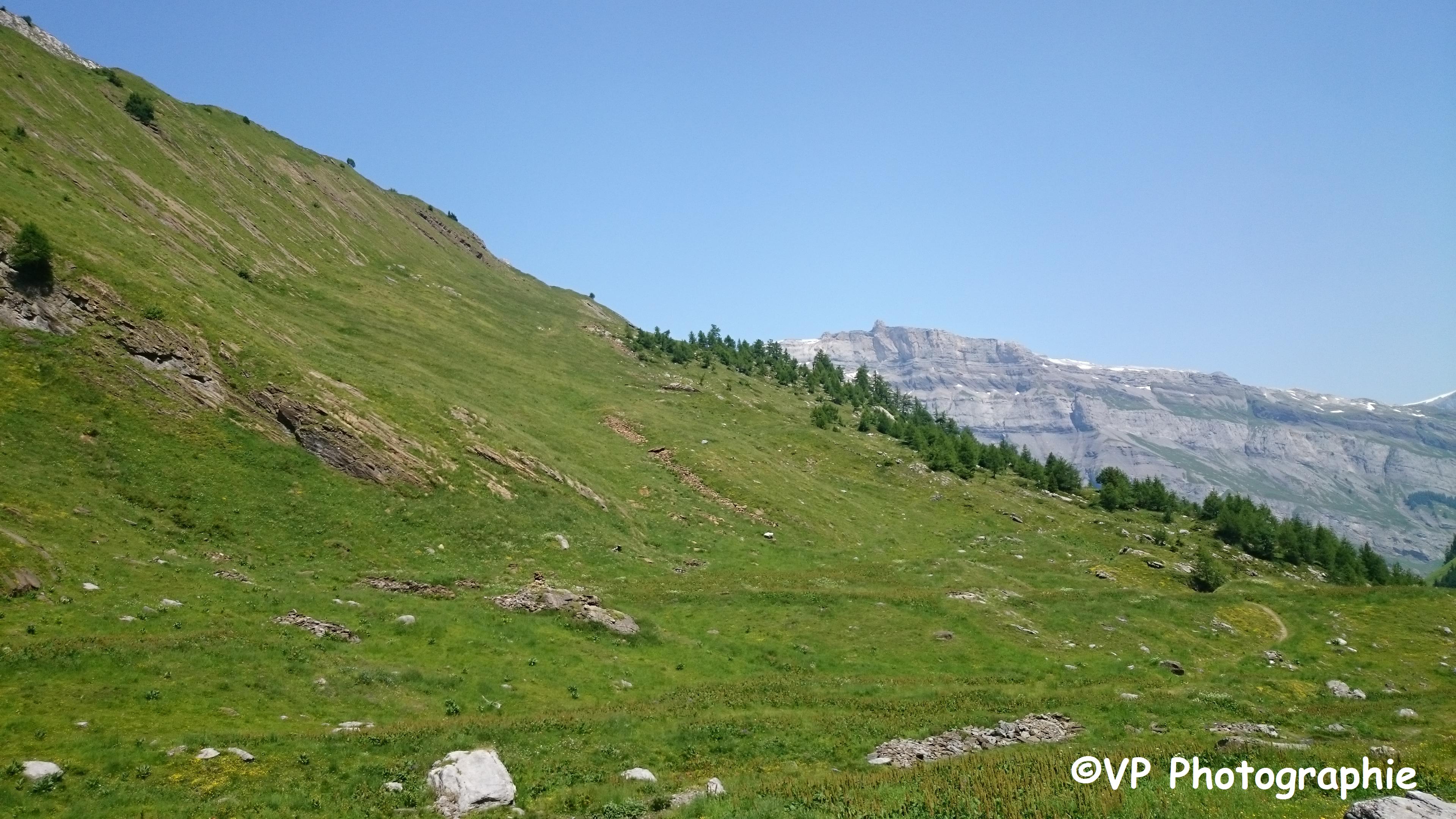 Photo prise depuis Derborence